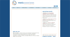 Desktop Screenshot of metisassoc.com