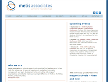 Tablet Screenshot of metisassoc.com